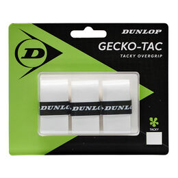 Sobregrips Dunlop D TAC GECKO-TAC OVERGRIP WHITE 3PCS